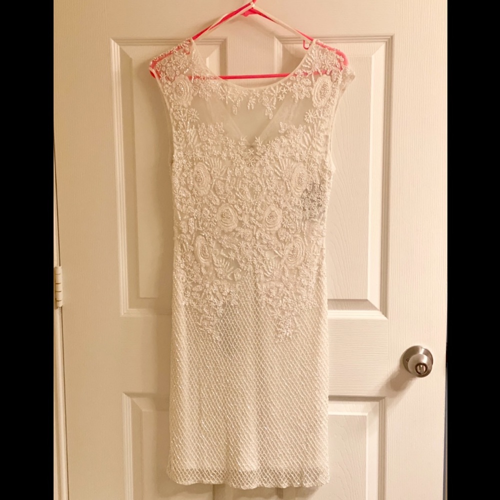 Parker Black White Dress